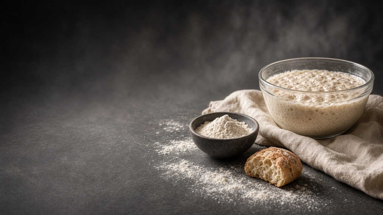 Sourdough fermentation is a living process where flour, water, and time interact to create wild