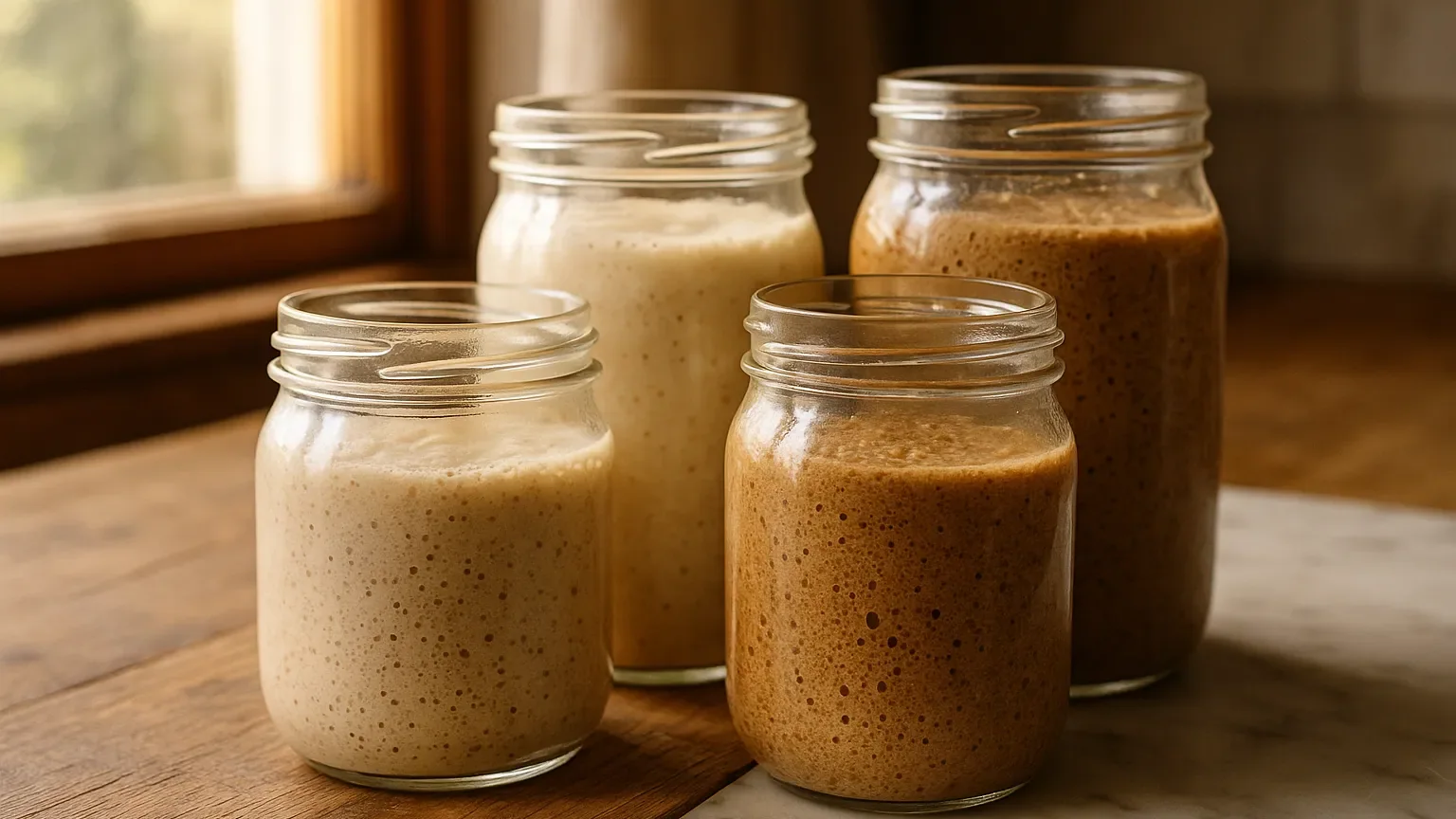 Wild Yeast Starter Types Explained