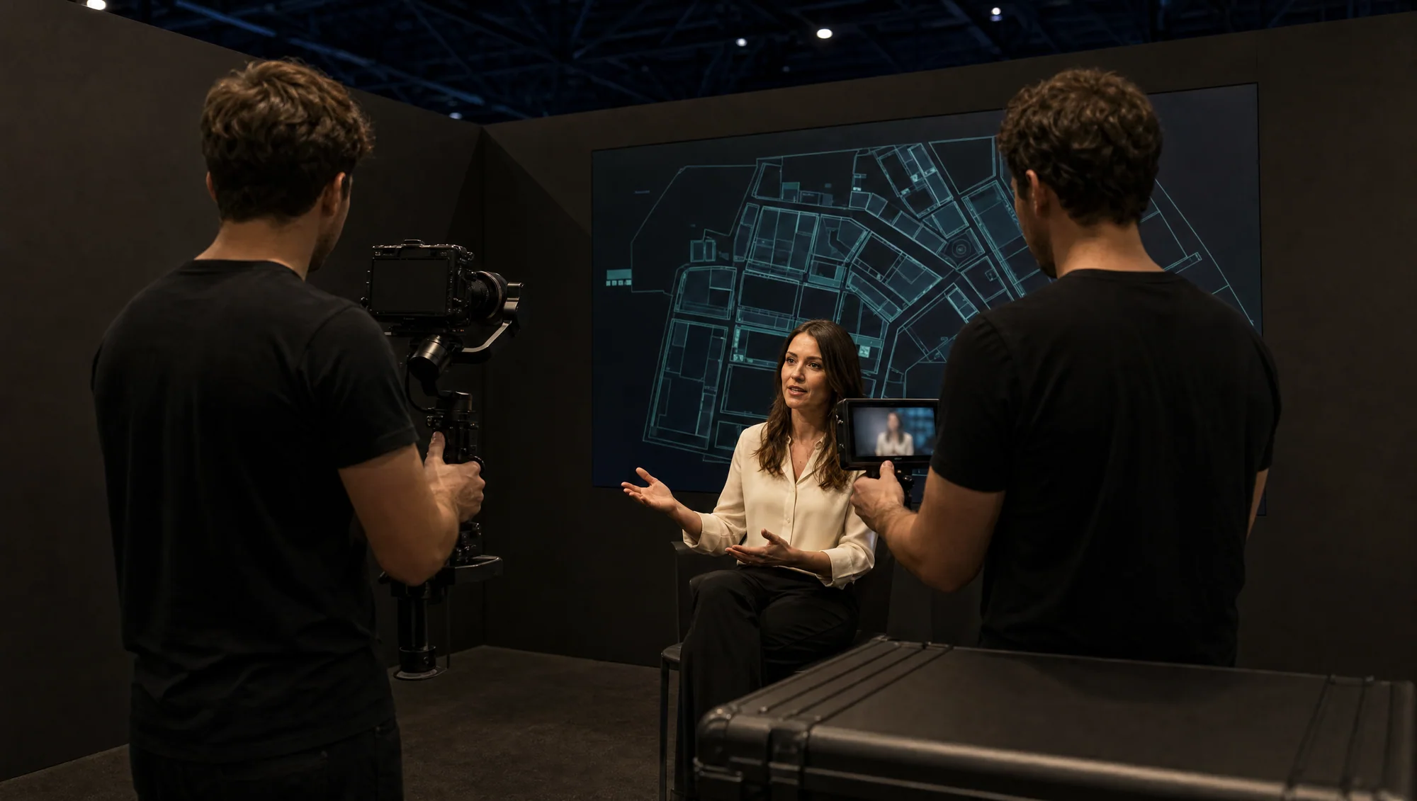 Who produces booth video content for ICSC Las Vegas 2027 exhibitors?